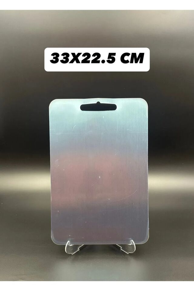 Mucit Home 3'lü Paslanmaz Çelik Antibakteriyel Kesme Tahtası Setii