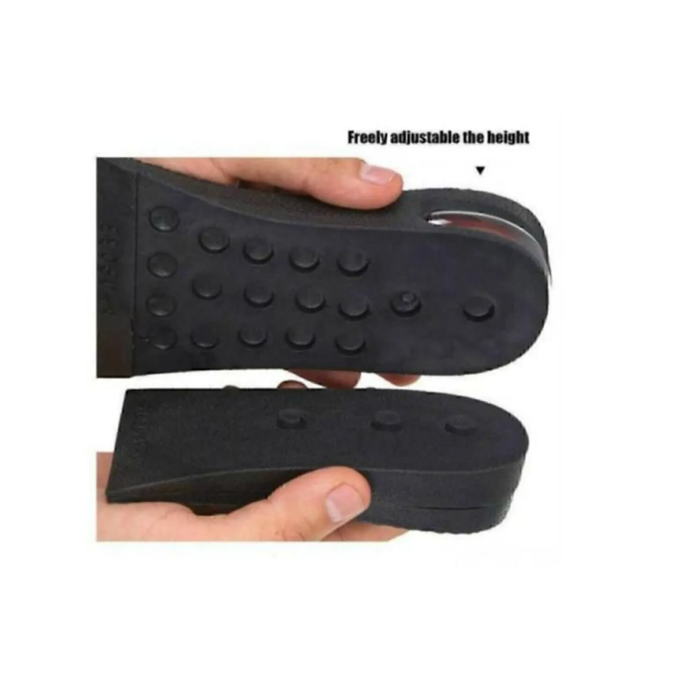 Mucit Home Ünisex 5 Cm Tam Boy Uzatıcı Tabanlık Hava Yastıklı Uzatan Ayakkabı Tabanlığı Gizli Topuk