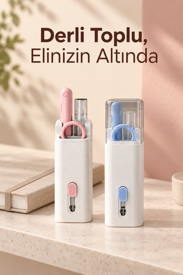 Mucit Home  Çok Fonksiyonlu 7in1  Kulaklık Klavye Ve Ekran Temizlik Kiti