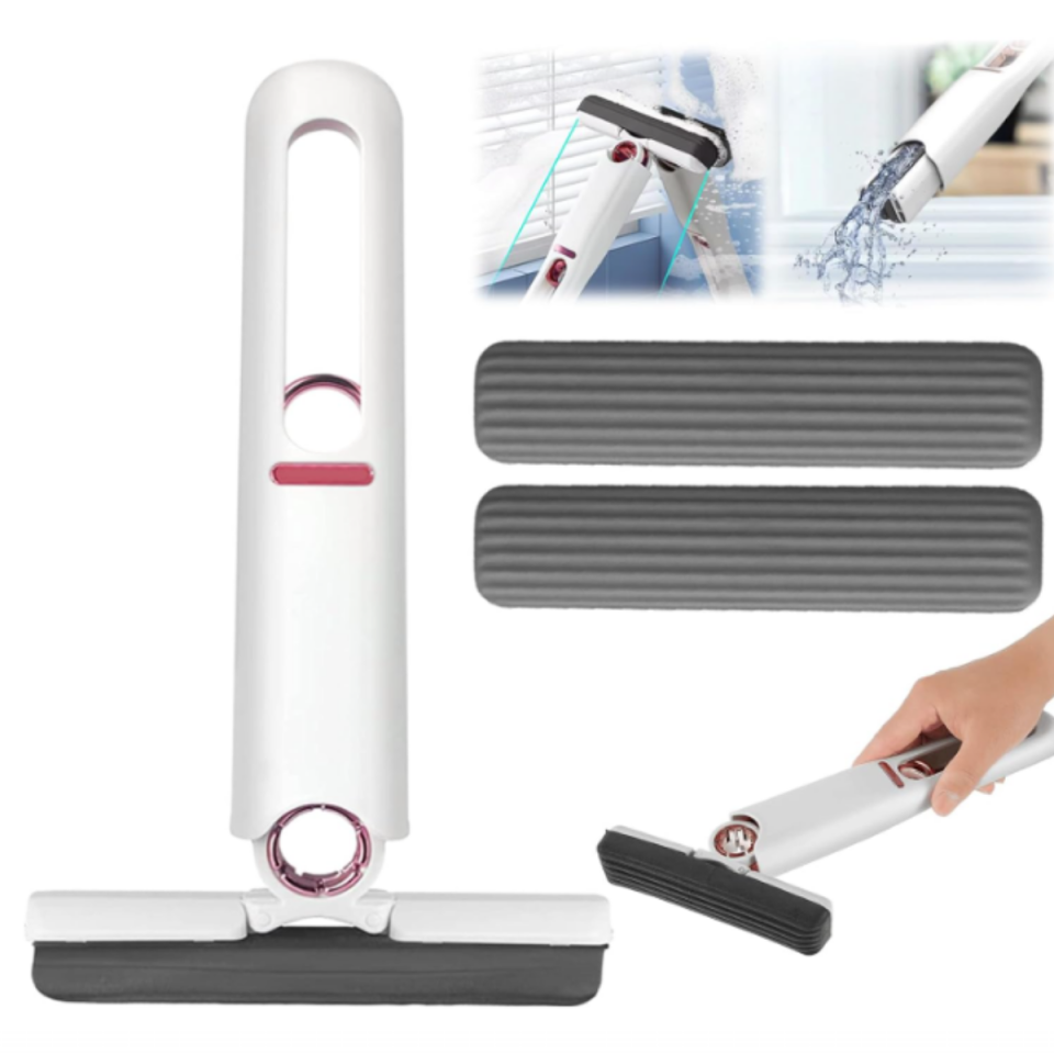 Mucit Home Tek Dokunuş Mini Mop – Mutfak, Banyo, Cam, Araba Uyumlu