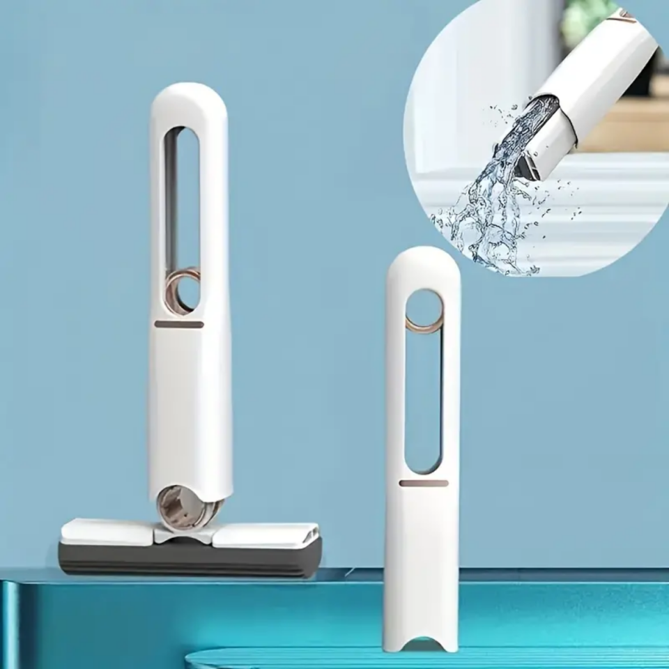 Mucit Home  Tek Dokunuş Mini Mop – Mutfak, Banyo, Cam, Araba Uyumlu