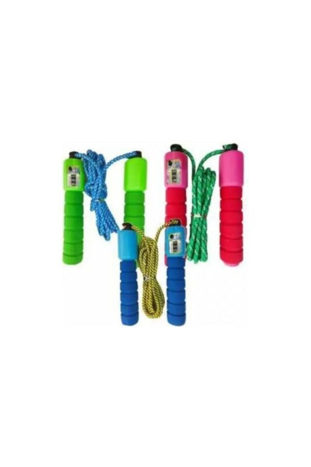 Mucit Home  Sayaçlı Atlama İpi Saplı Antrenman Aleti ipi Egzersiz Evde Spor