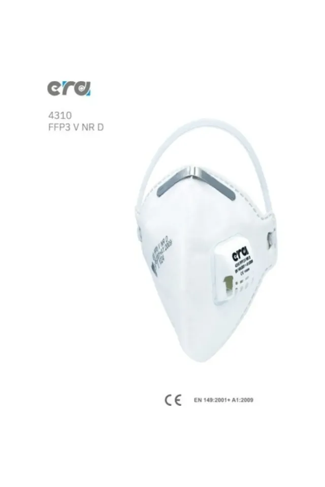 Mucit Home  4310 Ffp3 Ventilli C Tipi Solunum Koruyucu 1 Adet Hijyenik Paket