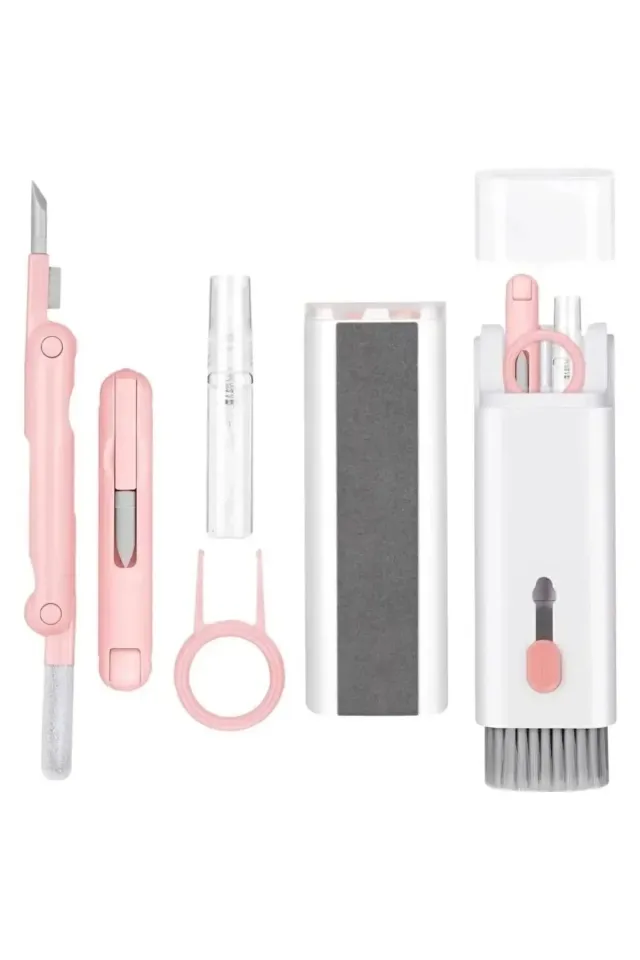 7 İn 1 Çok Fonksiyonlu Kit Ekran Bilgisayar Laptop Klavye, Telefon, Kulaklık Airpod Temizleyici Kiti