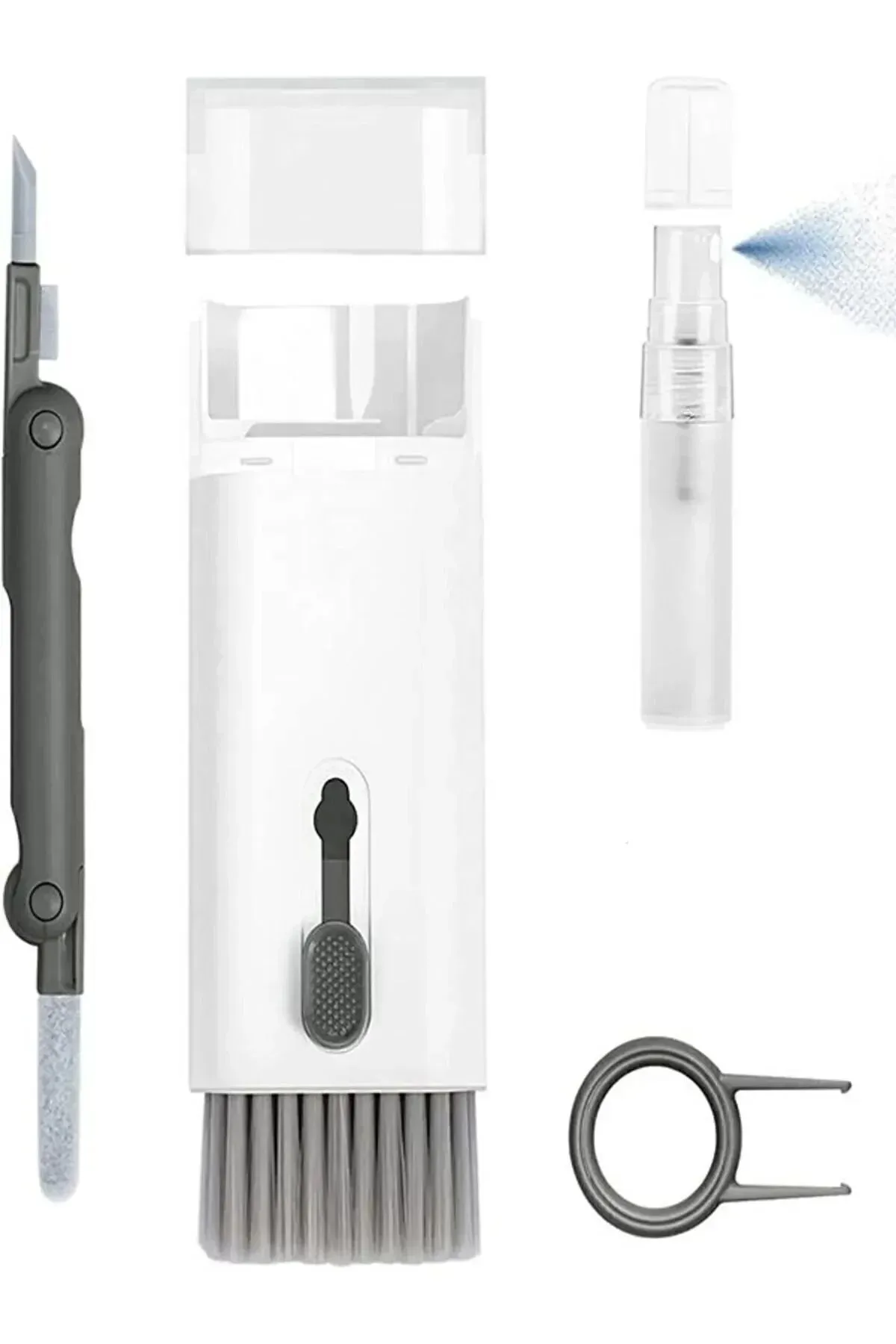 7 İn 1 Çok Fonksiyonlu Kit Ekran Bilgisayar Laptop Klavye, Telefon, Kulaklık Airpod Temizleyici Kiti