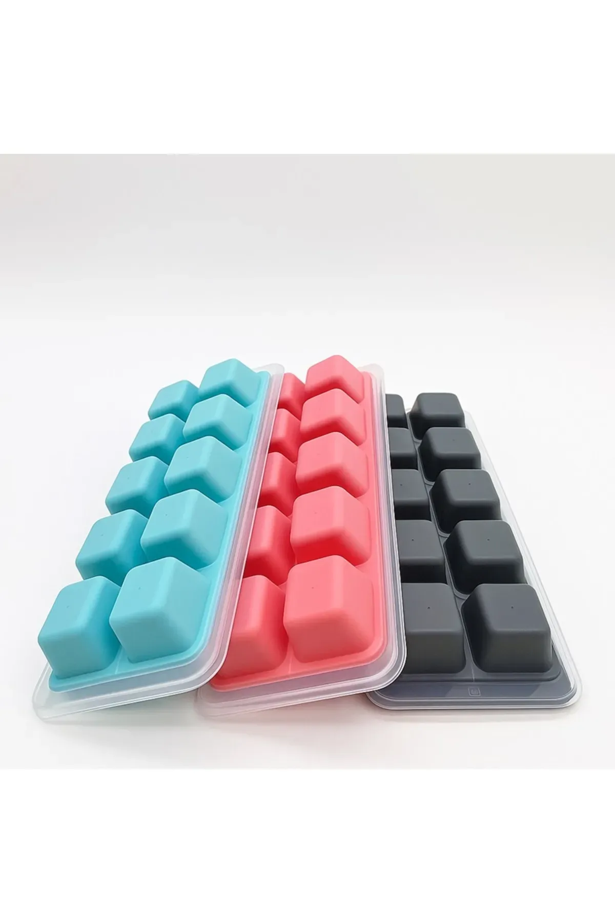 Mucit Home Yapışmaz Silikon Bas Çıkar Buzluk Buz Kalıbı