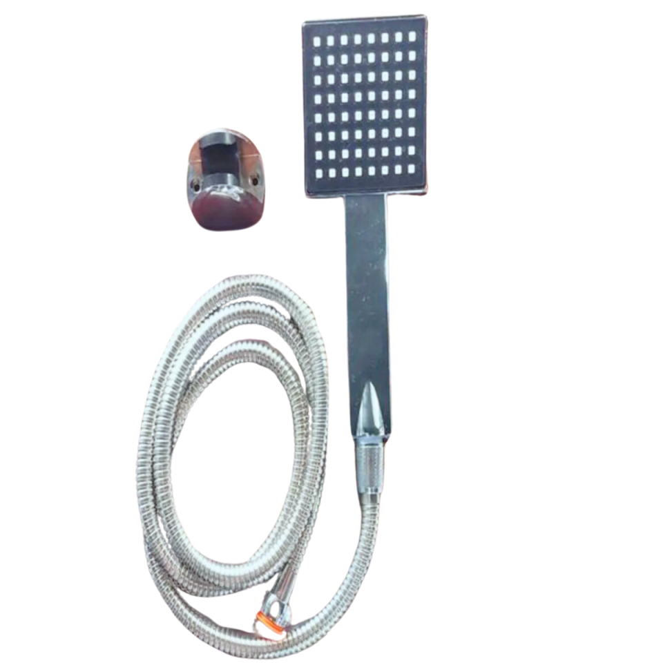 Mucit Home  Kare Duş Başlık  Seti  hortum masfal duş seti