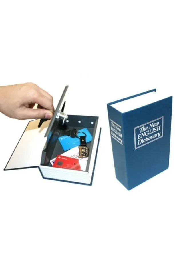 Gizli Kasa Kitap Kasa Kitap Şeklinde Ingilizce Sözlük Kumbara