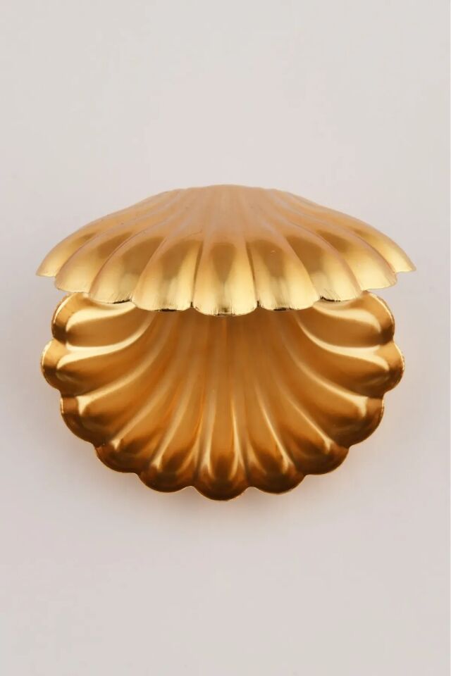 Mucit Home Brano 6 Lı Kahve Yanı Istiridye Lokumluk Gold