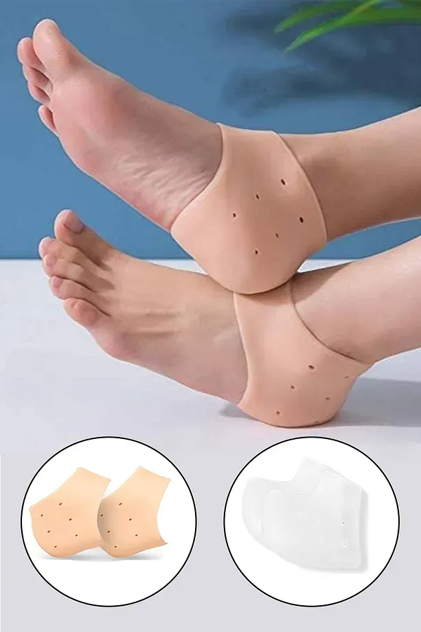 Topuk Gömleği Diken Çorabı Koruyucu Gömlek Tabanlık Silikon Esnek Çorap Gömleği Koruyucu