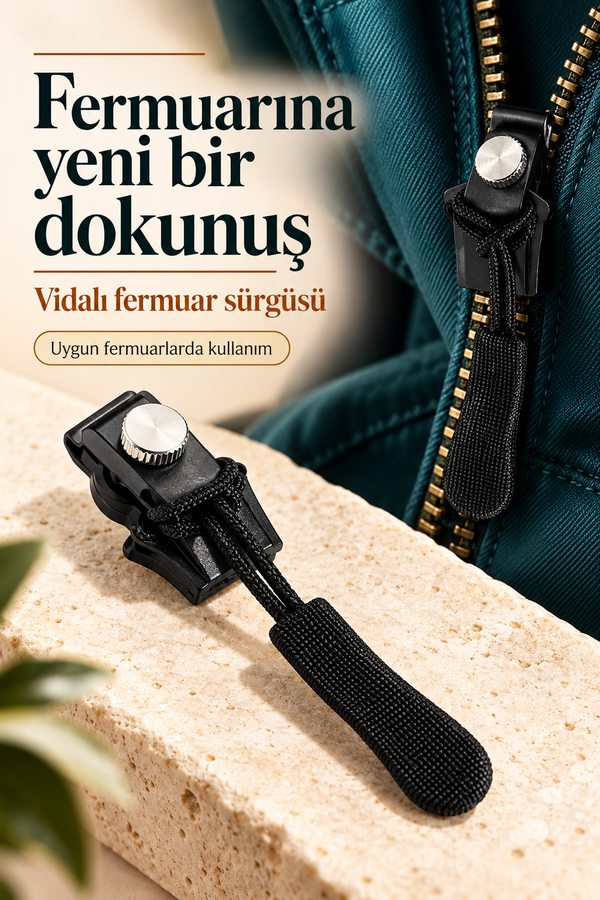 Mucit Home Dikiş Gerektirmeyen Pratik Fermuar Tamir Kiti