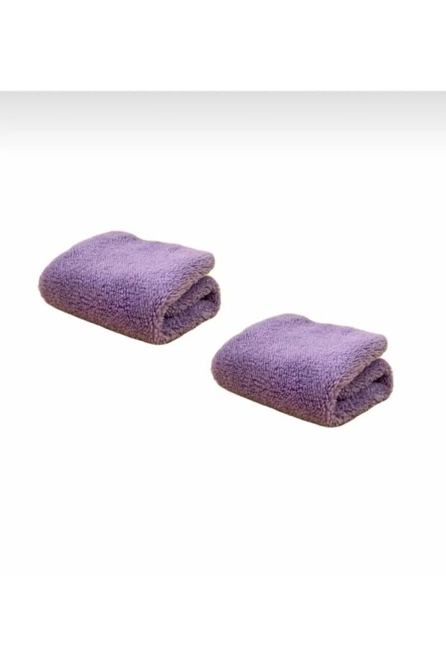 Mucit Home 2 Adet Mandallı Mop Yedek Bezi Mor Renk
