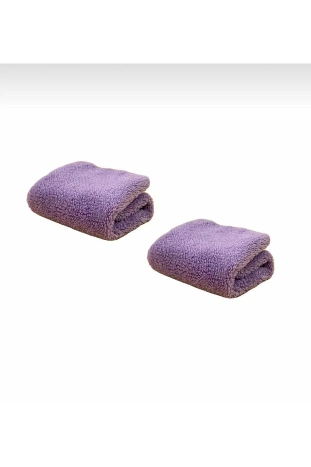 Mucit Home 2 Adet Mandallı Mop Yedek Bezi Mor Renk