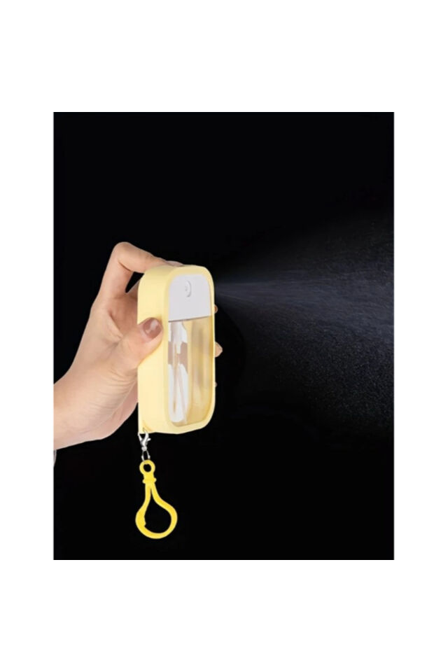 Mucit Home Renkli 2 Adet Silikon Kılıflı Anahtarlıklı Sprey Şişesi