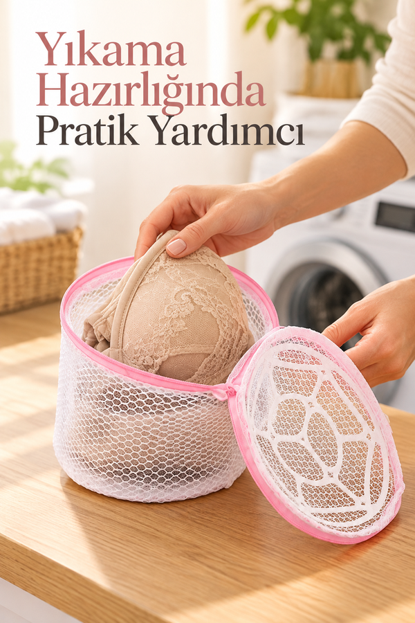 Sütyen Yıkama Filesi Iç Çamaşırı Hassas Ve Narin Çamaşırlar Için Makine Yıkama Filesi
