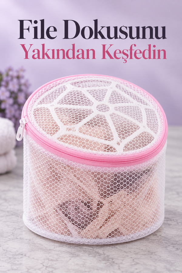 Sütyen Yıkama Filesi Iç Çamaşırı Hassas Ve Narin Çamaşırlar Için Makine Yıkama Filesi