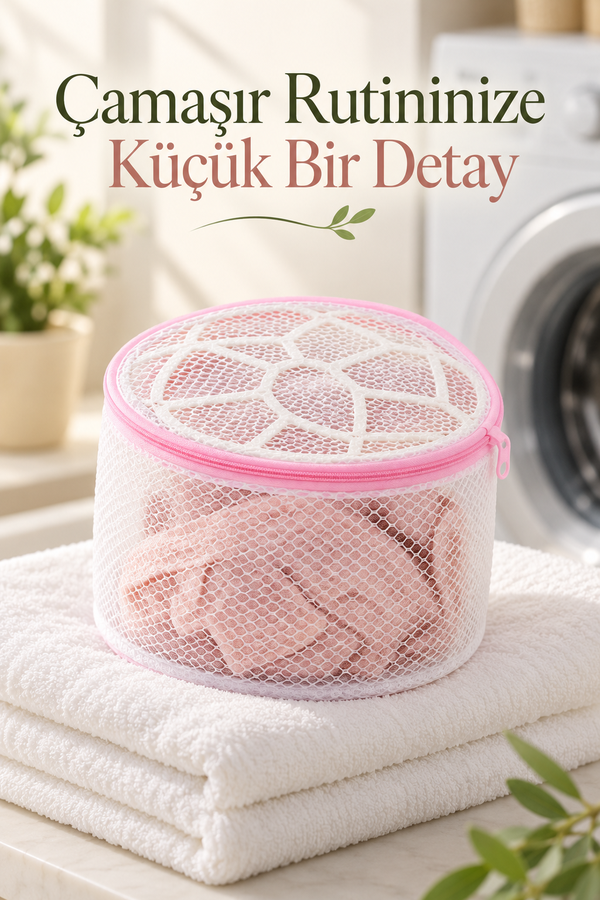 Sütyen Yıkama Filesi Iç Çamaşırı Hassas Ve Narin Çamaşırlar Için Makine Yıkama Filesi