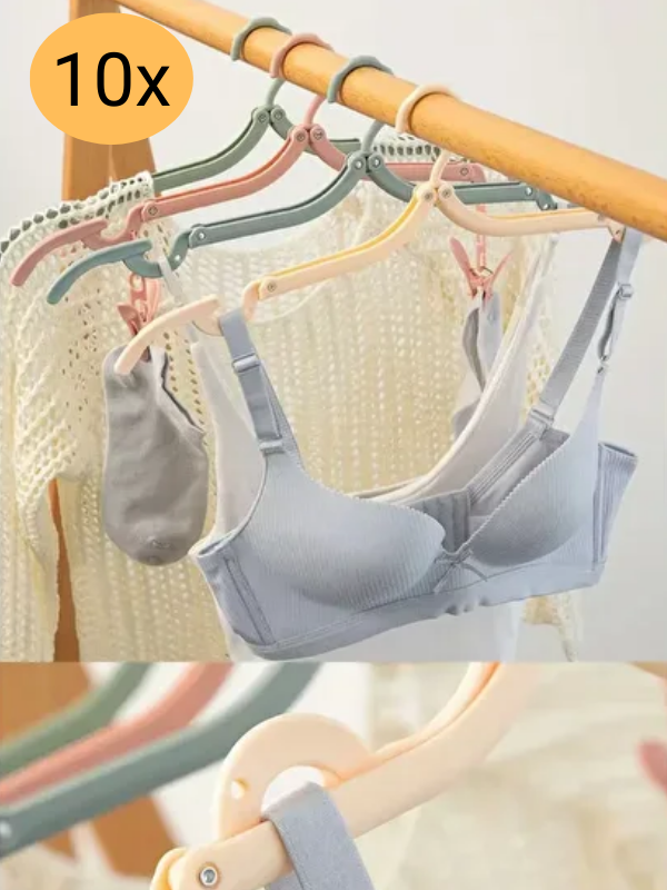 Mucit Home 10 Adet Seyahat Askısı Elbise Askısı