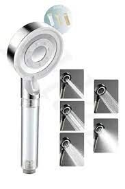 Mucit Home Beyaz Spa Modlu Filtreli Duş Başlığı 5 Fonksiyonlu Duş Fiskiyesi