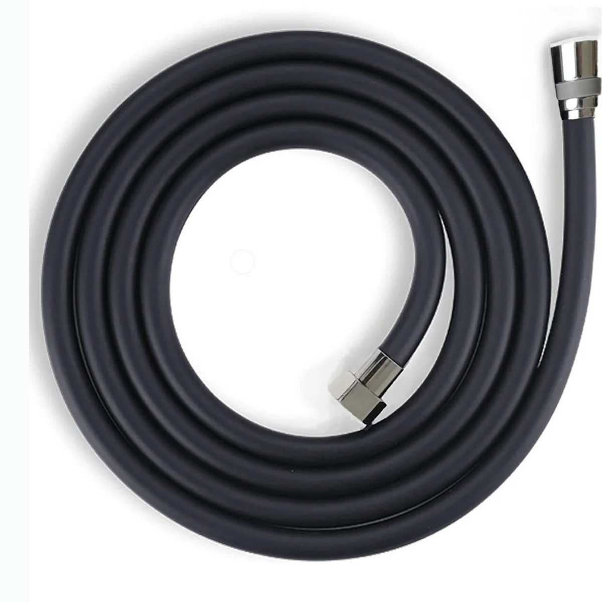 Mucit Home   Pvc Malzeme Ultra Dayanıklı Kırılmaz Patlamaz Kaliteli Banyo Duş Hortumu Siyah