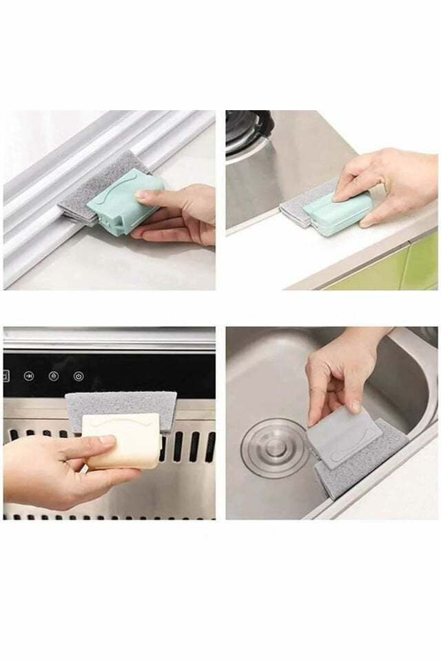 Mucit Home 1 Adet Pencere Oluğu Dip Köşe Temizleme Fırçası | Oluklu Fırça