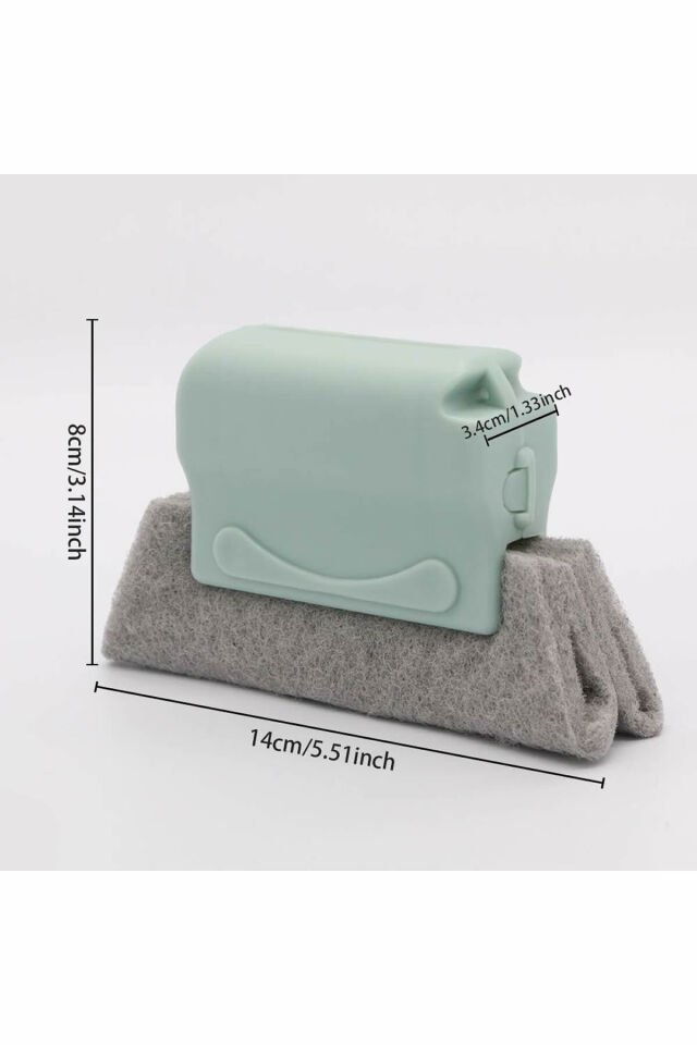 Mucit Home 1 Adet Pencere Oluğu Dip Köşe Temizleme Fırçası | Oluklu Fırça