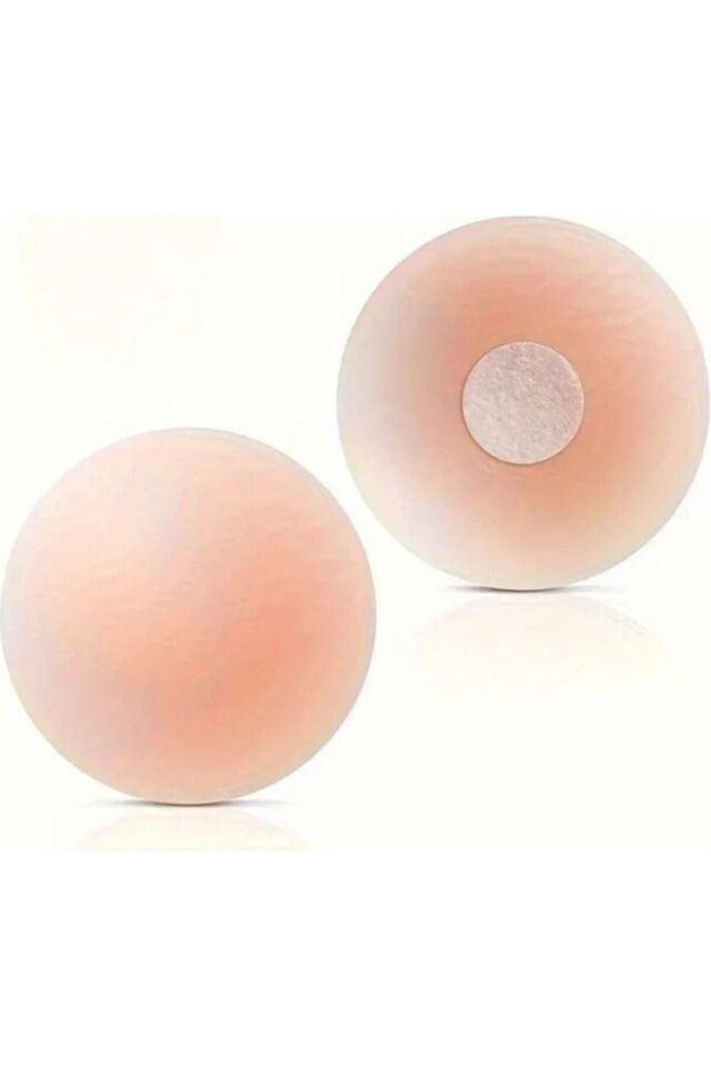 Mucit Home 1 Çift Göğüs Ucu Kapatıcı Silikon Gizleyici Bant Aparat Sütyen Göğüs Ucu Gizleme Bandı