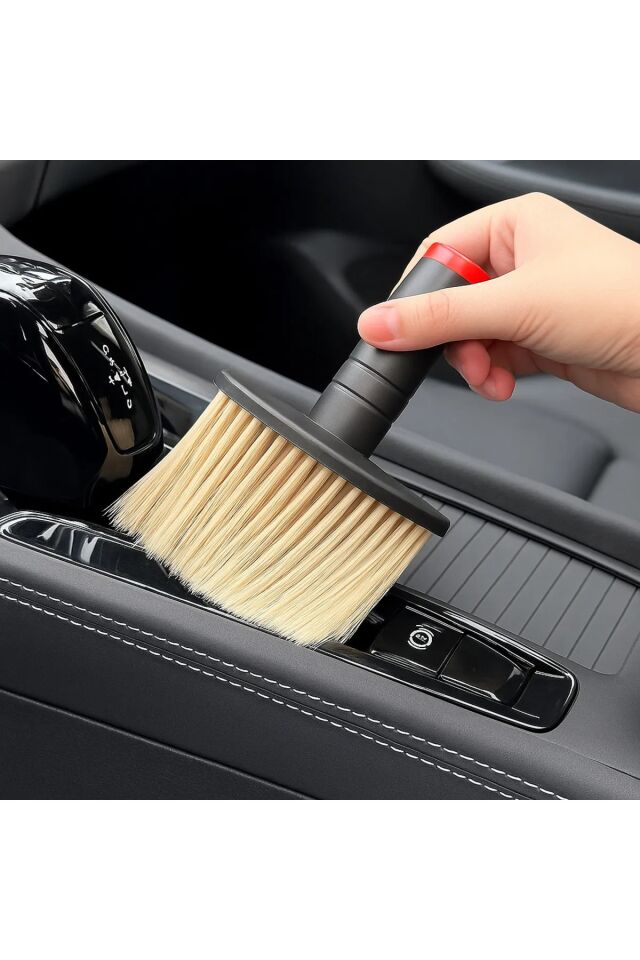 Mucit home Araç İçi Temizlik Fırçası – Yumuşak Kıllı, Çizmez, Detaylı Temizlik, Klima ve Konsol Uyumlu