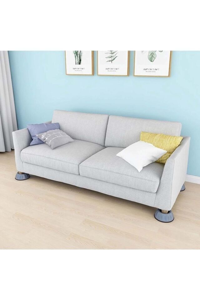 Mucit home 4'lü Çamaşır Makinesi Stoperi Gürültü - Titreşim - Beyaz Eşya - Mobilya Kayma Önleyici Ayak