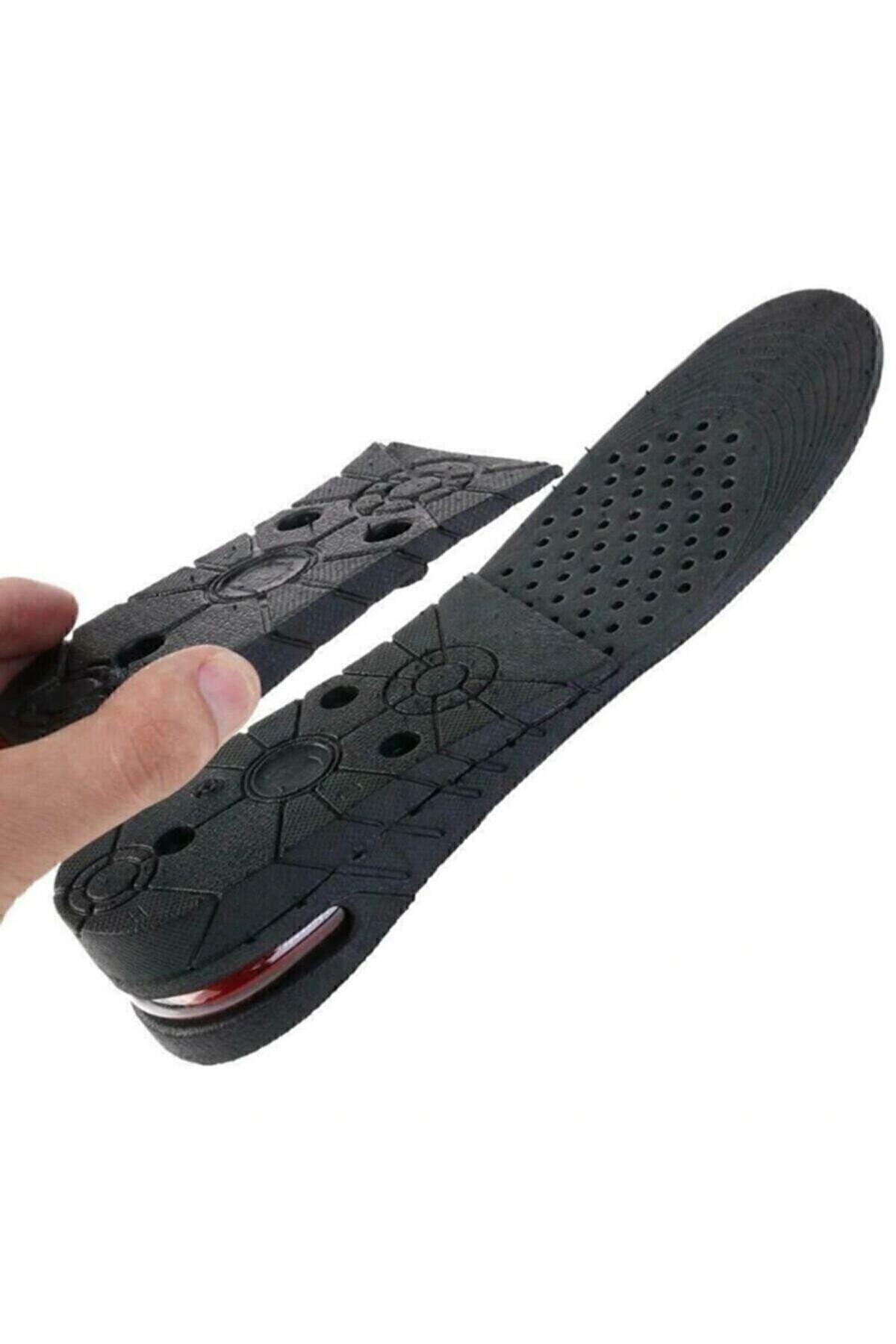 Mucit Home 7 Cm Tam Boy Uzatıcı Tabanlık Hava Yastıklı Boyuzatan Ayakkabı Tabanlığı Gizli Topuk Yükseltici