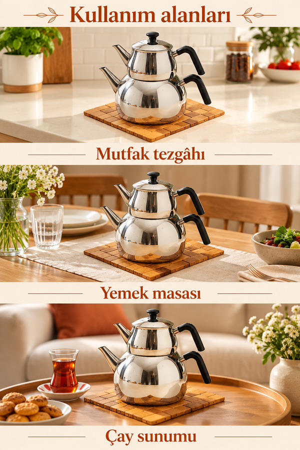 Mucit Home 1 Adet Bambu Damalı Nihale Sağlıklı Bambu
