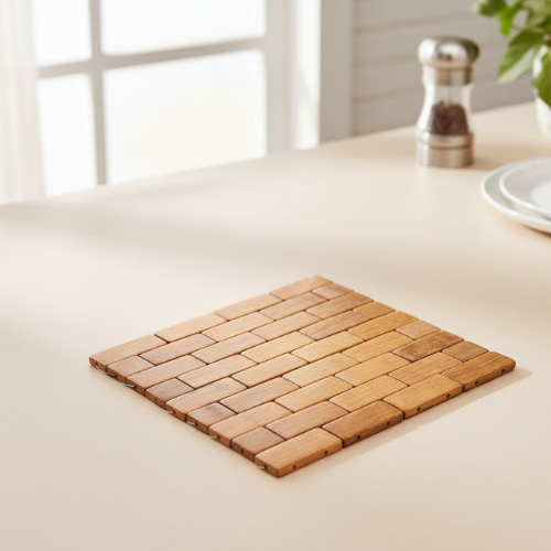 Mucit Home 1 Adet Bambu Damalı Nihale Sağlıklı Bambu