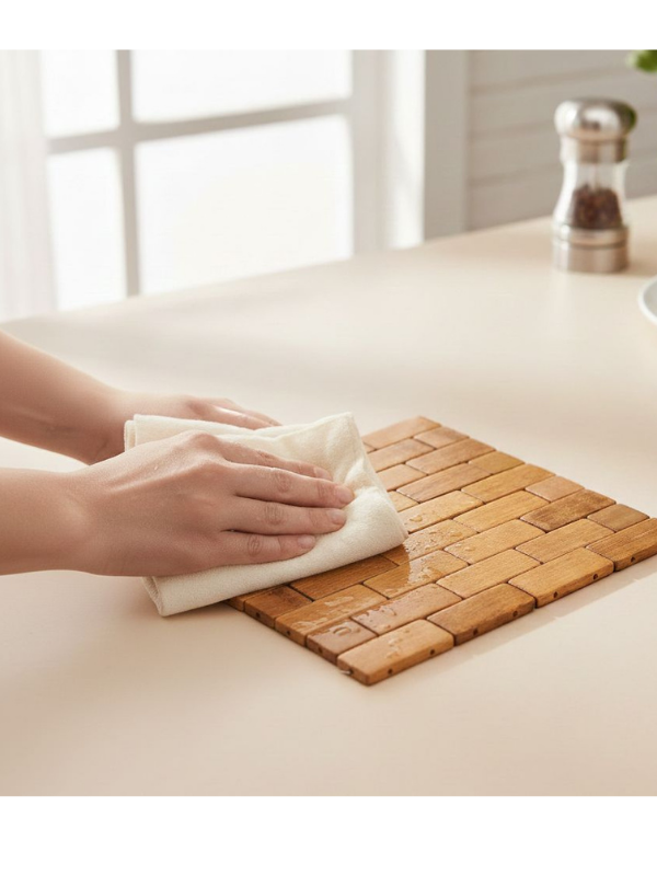 Mucit Home 1 Adet Bambu Damalı Nihale Sağlıklı Bambu