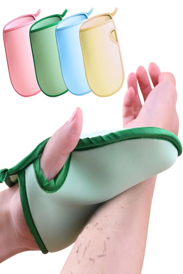 Mucit Home Ele Geçmeli Vücut Kesesi Cilt temizleyici Ölü Deri Sökücü Giderici Kese Lif Banyo Hamam Kesesi