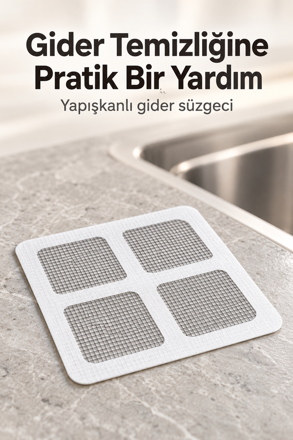 Mucit home Yapışkanlı Kullan At Lavabo Banyo Mutfak Duş Gider Saç Kıl Tüy Toplayıcı Tel Süzgeç
