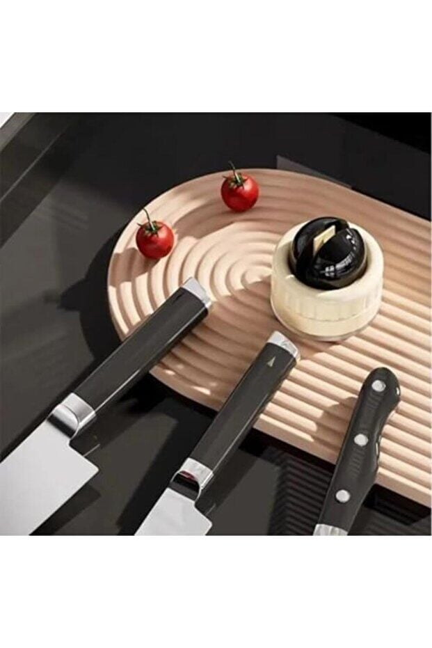 Mucit Home Masa Tezgah Fayans Üstüne Vantuzlu Bıçak Bileme Aparatı Bıçak Bileyici Satır Bileyici