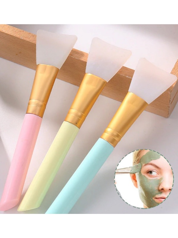 Mucit Home 2 Li Krem Maske Spatulası Kolay Uygulama Fırçası