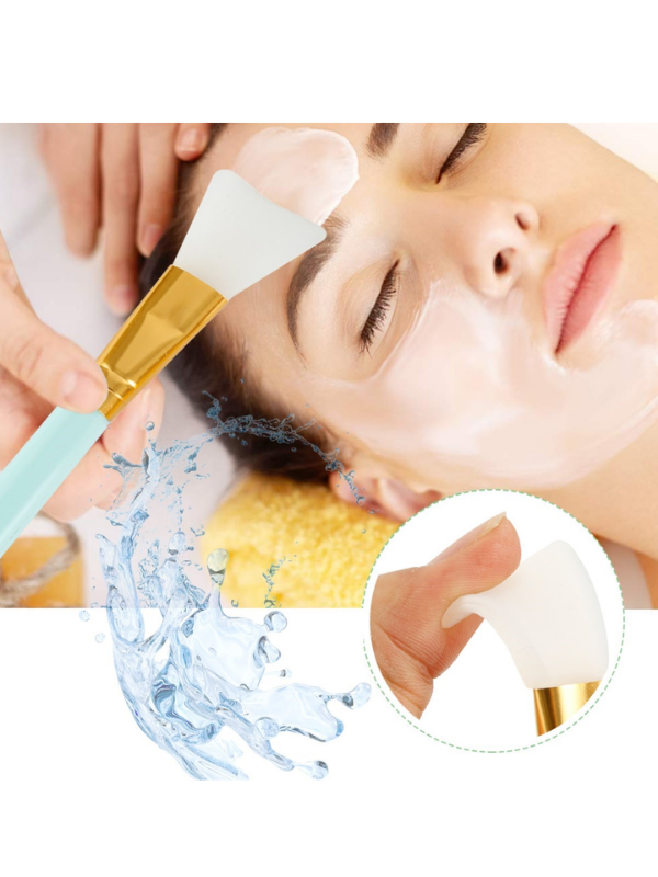Mucit Home 2 Li Krem Maske Spatulası Kolay Uygulama Fırçası