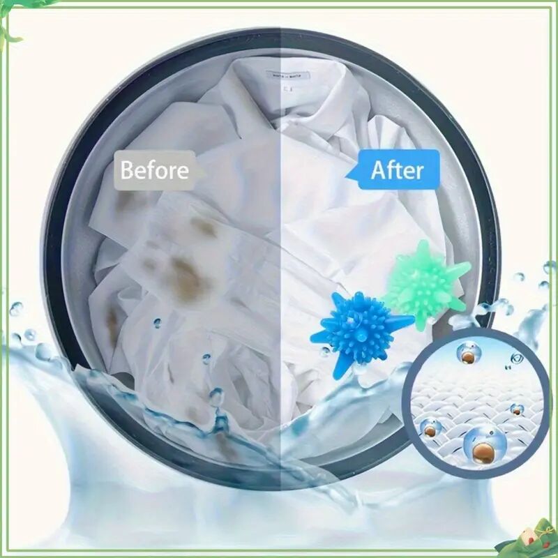 Mucit Home 5 Adet Çamaşır Makine Topu Lekelere Karşı Koruma, Karışıklık Önleme, Düğüm Önleyici