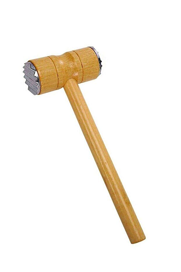 Mucit Home Bambu Saplı Et Dövme Tokmağı Çift Taraflı Et Dövücü