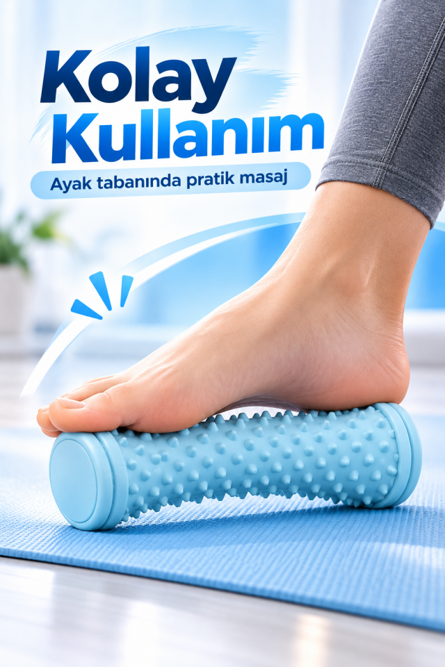 Mucit Home El Ve Ayak Masaj Silindiri Performanslı Silindir