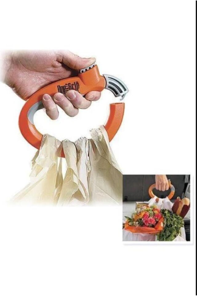 Mucit Home Market Poşet Taşıma Aparatı Ağır Malzeme, Çanta Taşıyıcı Kolu Tutacağı