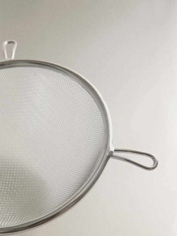 Mucit Home Çift Kulaklı Shake Süzme Süzgeci Konik Huni Süzgeç Kokteyl Süzgeci 12 cm