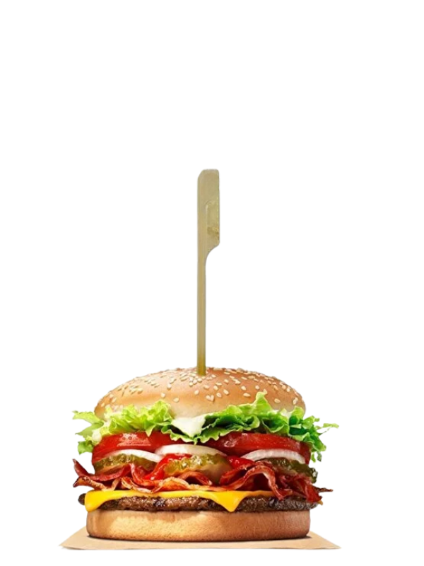 Mucit Home Hamburger Pasta Kürdanı Süsü 90 Adet Bambu Çöp Şiş Yemek Kürdanı