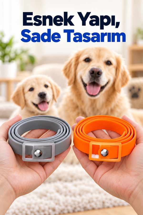 Mucit Home Köpek Pire ve Bit Kovucu Engelleyeci Tasma Boyunluk 62 cm