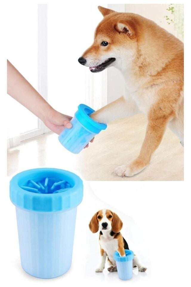 Mucit Home Köpek Ayak Pati Yıkama Temizleme Aparatı Büyük Boy