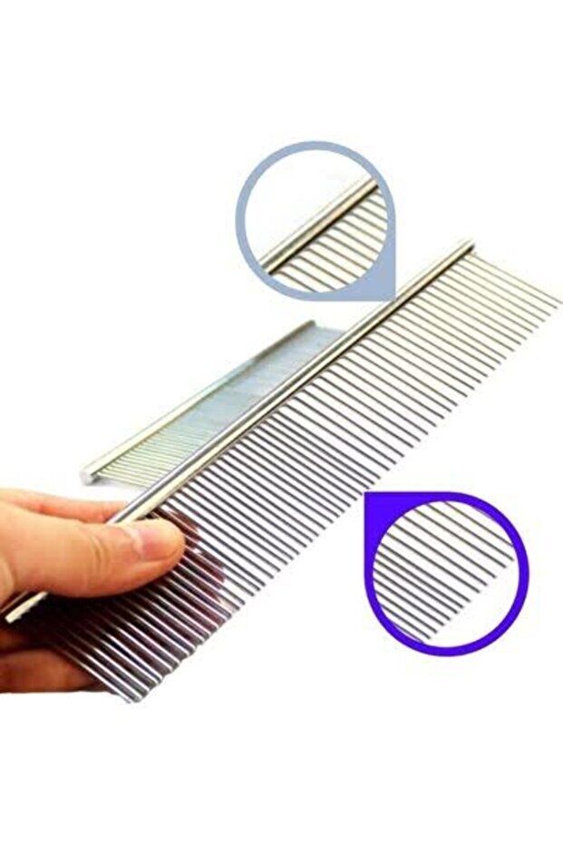 Mucit Home Metal Köpek Tarağı Pet Pire Tarağı Kıtık Açıcı