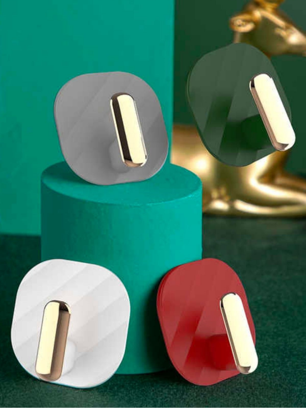 Mucit Home 2 Adet Retro Gold Detaylı Havlu Askısı Kendinden Yapışkanlı Banyo Askısı
