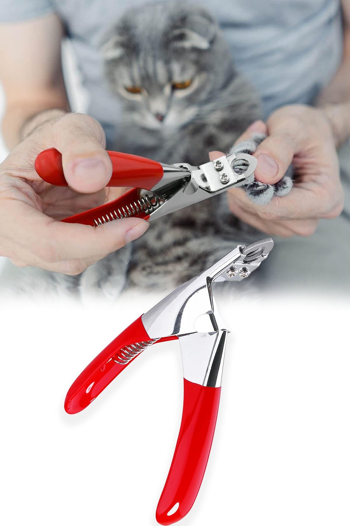 Mucit Home Kedi Köpek Tırnak Makası Kedi Köpek Pati Bakım Kuş Tavşan Tırnak Kesim Makası