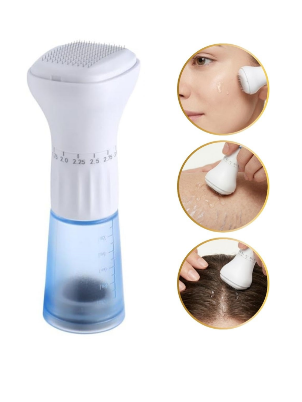 Mucit Home 140 İğneli Serum Hazneli Dermaroller – 0-3 mm Ayarlı Dermaroller Mikro İğneli Saç, Cilt